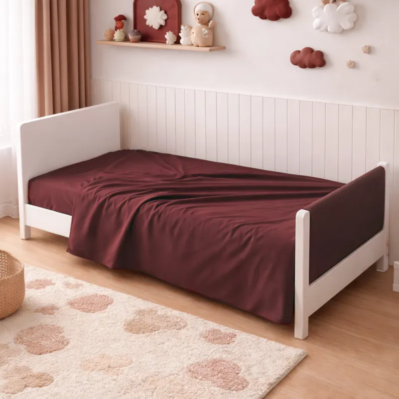 Комплект постельного белья Сатин LITTLE KIDS Satin Light Pro 10-021 Brick red - 5
