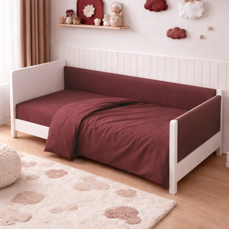 Комплект постельного белья Сатин LITTLE KIDS Satin Light Pro 10-021 Brick red - 6