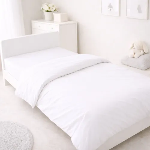 Комплект постельного белья Бязь JUNIOR 11-2107 White - 5