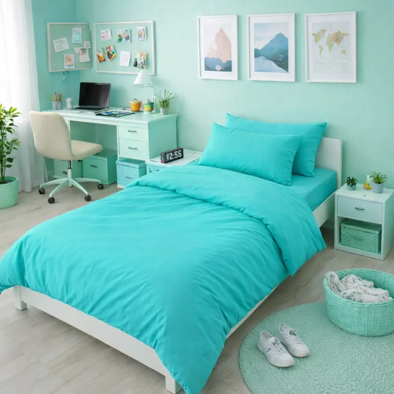 Комплект постельного белья Ranforce Elite JUNIOR 11-2208 Mint - 7