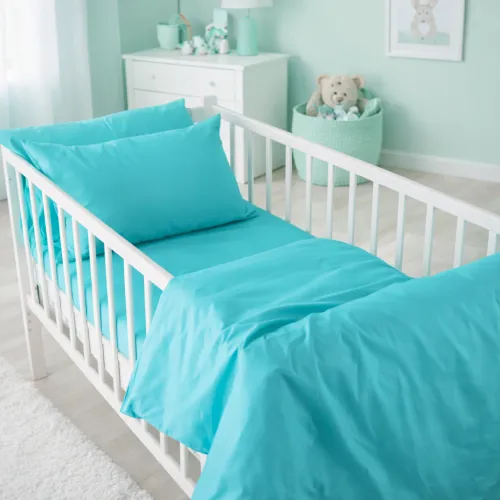 Комплект постельного белья Бязь BABY 11-2208 Mint - 1