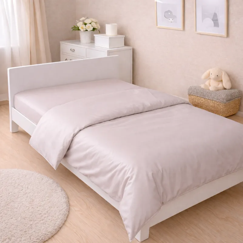 Комплект постельного белья Сатин JUNIOR 0841 Powder - 6