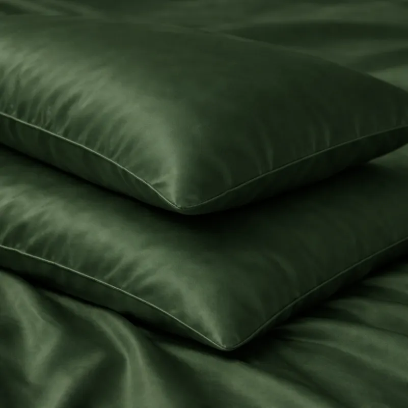 Комплект постельного белья Сатин JUNIOR 0844 Green Olive - 4