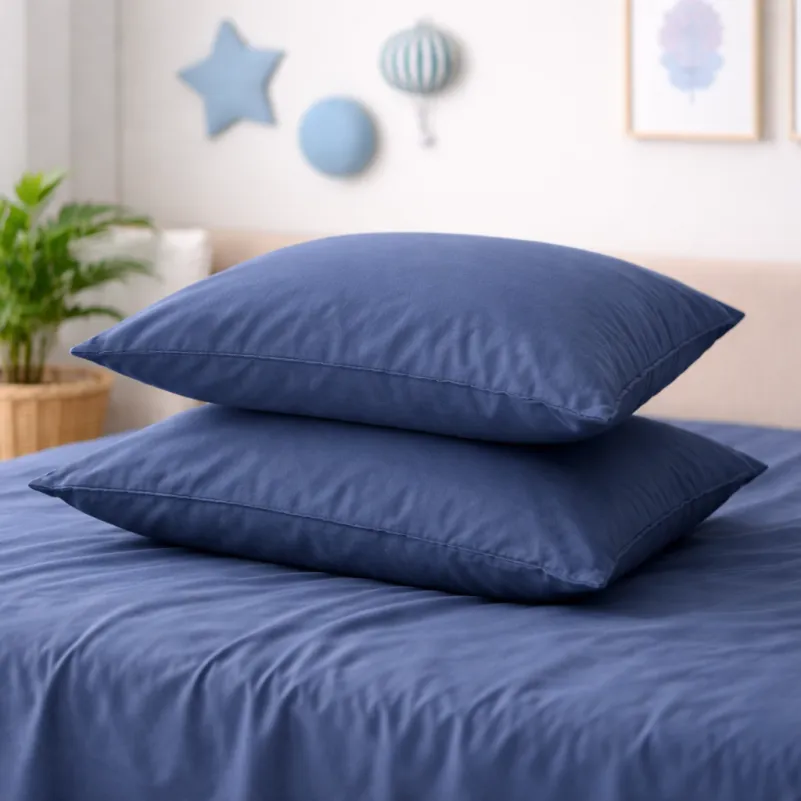 Комплект постельного белья Сатин TEENAGER Satin Stripe 30-0021 Dark Blue - 4