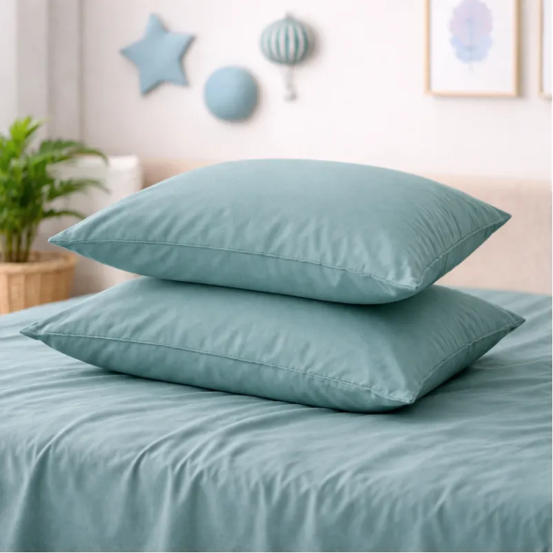 Комплект постельного белья Сатин JUNIOR Satin Light Pro 10-015 Sea wave - 4