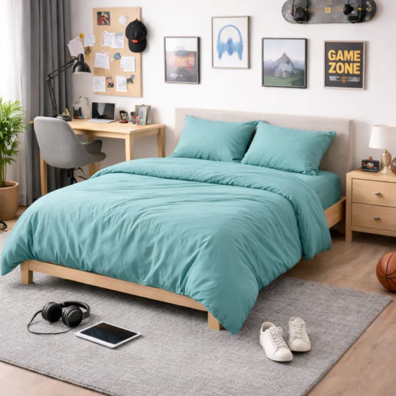 Комплект постельного белья Сатин TEENAGER Satin Light Pro 10-015 Sea wave