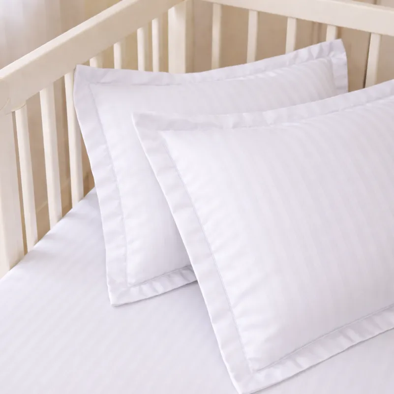 Комплект постельного белья Сатин LITTLE KIDS Satin Stripe 30-0001 White - 4