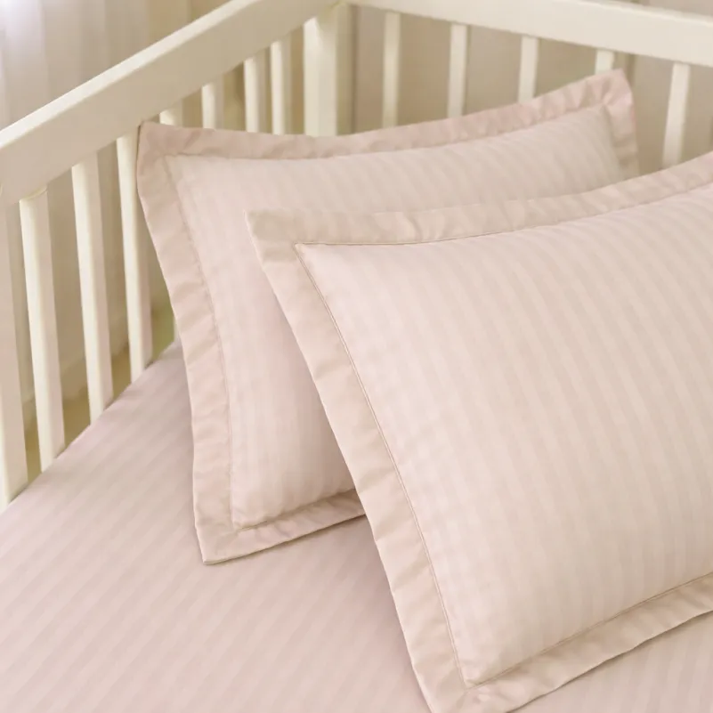 Комплект постельного белья Сатин LITTLE KIDS Satin Stripe 30-0004 Cream - 4