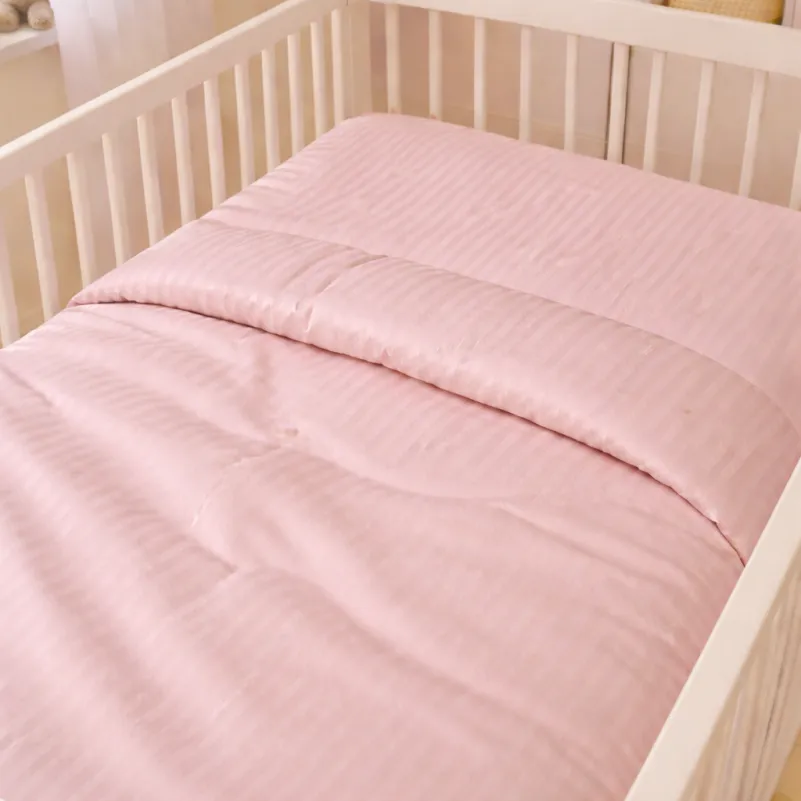 Комплект постельного белья Сатин LITTLE KIDS Satin Stripe 30-0007 Pink - 5