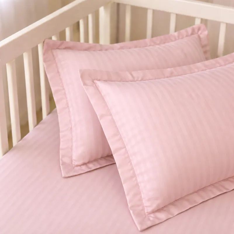 Комплект постельного белья Сатин LITTLE KIDS Satin Stripe 30-0007 Pink - 4