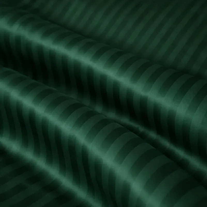 Комплект постельного белья Сатин JUNIOR Satin Stripe 30-0017 Green - 6