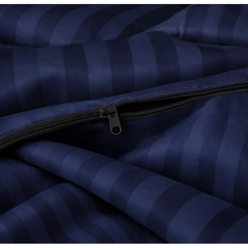 Комплект постельного белья Сатин JUNIOR Satin Jacquard Blu sea - 6