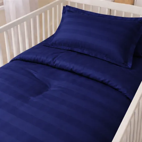 Комплект постельного белья Сатин BABY Satin Jacquard "Blue Sea" - 1
