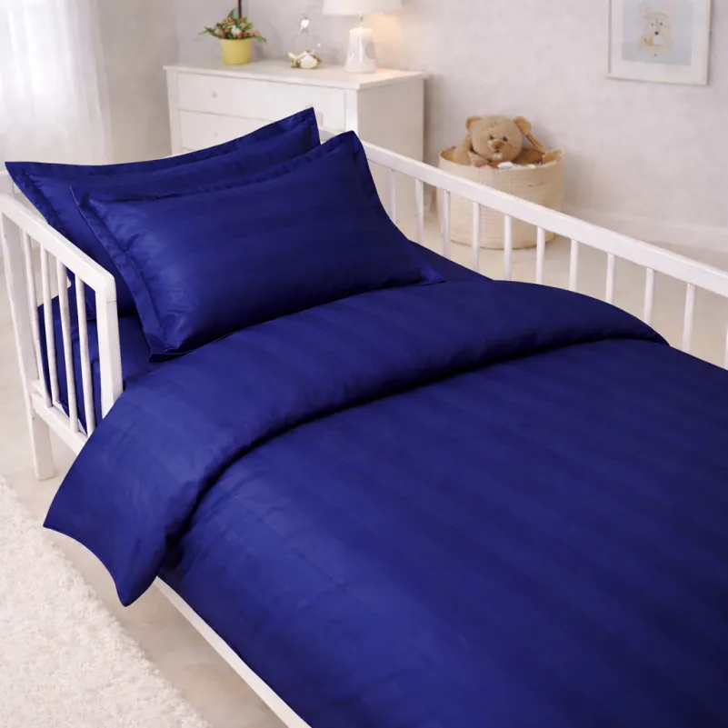 Комплект постельного белья Сатин LITTLE KIDS Satin Jacquard "Blue Sea"