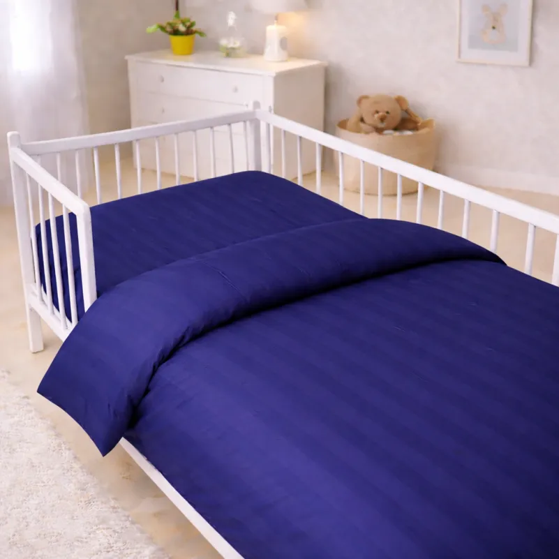 Комплект постельного белья Сатин LITTLE KIDS Satin Jacquard "Blue Sea" - 4