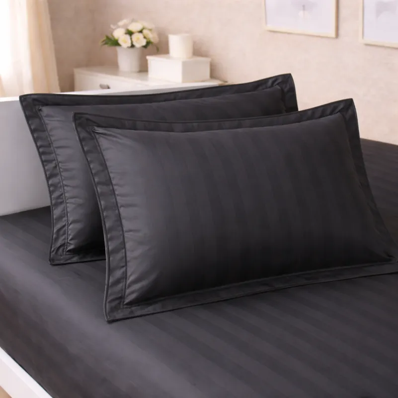 Комплект постельного белья Сатин JUNIOR Satin Jacquard "Graphite" - 4