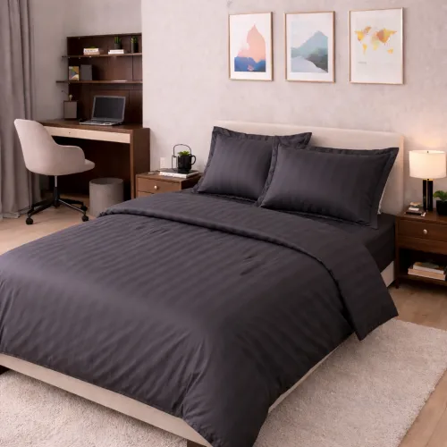 Комплект постельного белья Сатин TEENAGER Satin Jacquard "Graphite"