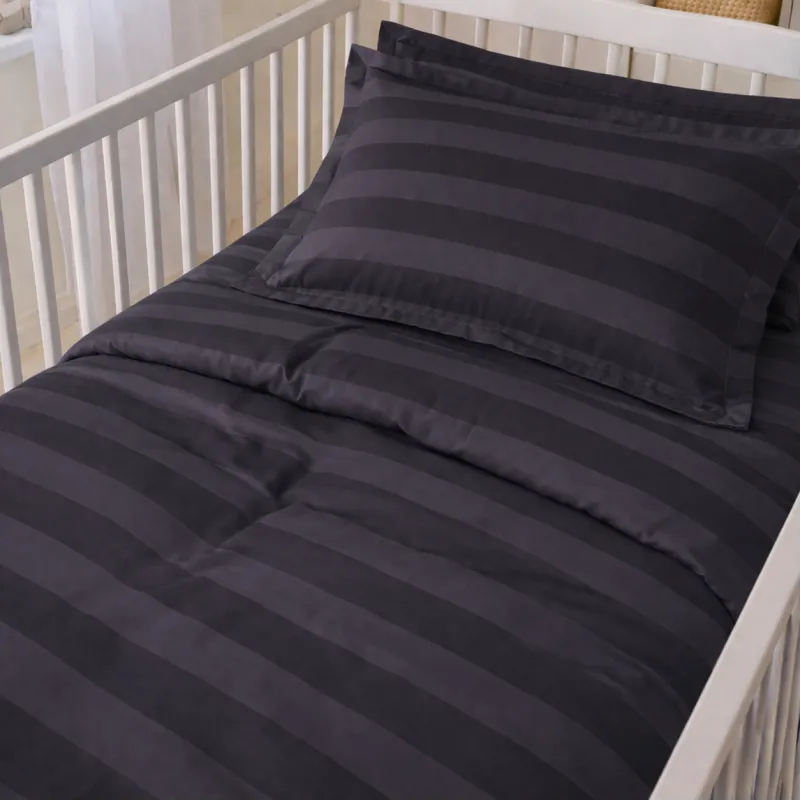 Комплект постельного белья Сатин BABY Satin Jacquard "Graphite"