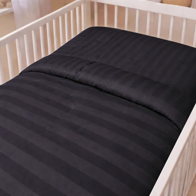 Комплект постельного белья Сатин BABY Satin Jacquard "Graphite" Фото - 6