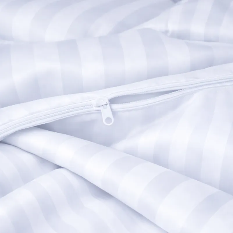 Комплект постельного белья Сатин JUNIOR Satin Jacquard "Royal Pearl" - 8