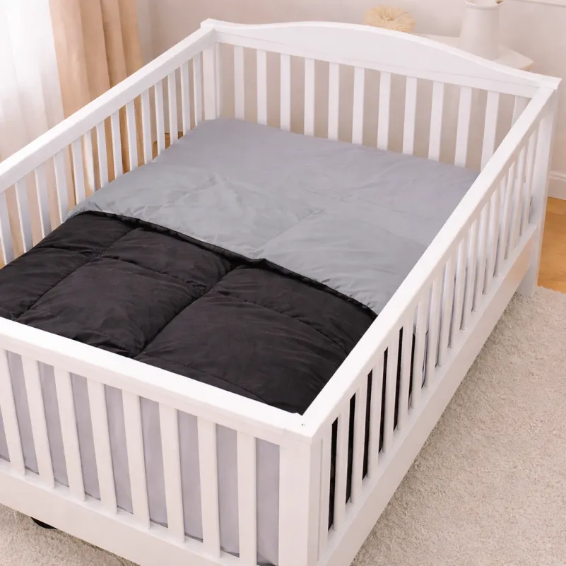 Комплект постельного белья Сатин BABY Smoke 0251+0240 Фото - 6