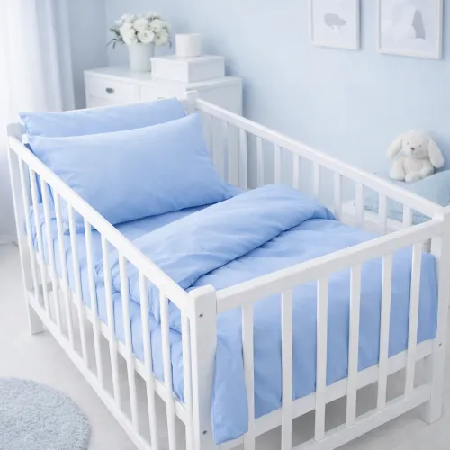Комплект постільної білизни Бязь LITTLE KIDS 14-4121 Blanco