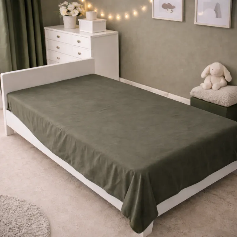 Комплект постельного белья Ranforce Elite JUNIOR 16-7000 Green Grey - 6