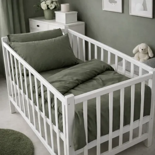 Комплект постельного белья Ranforce Elite LITTLE KIDS 16-7000 Green Grey