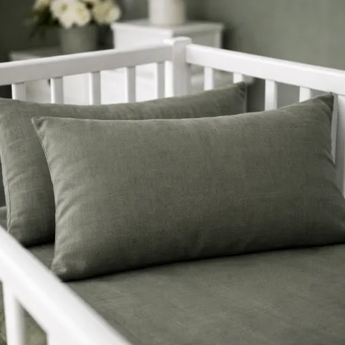 Комплект постельного белья Бязь BABY 16-7000 Green Grey - 5