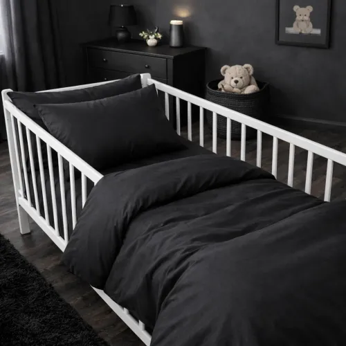 Комплект постельного белья Бязь BABY 16-9000 Black Stone