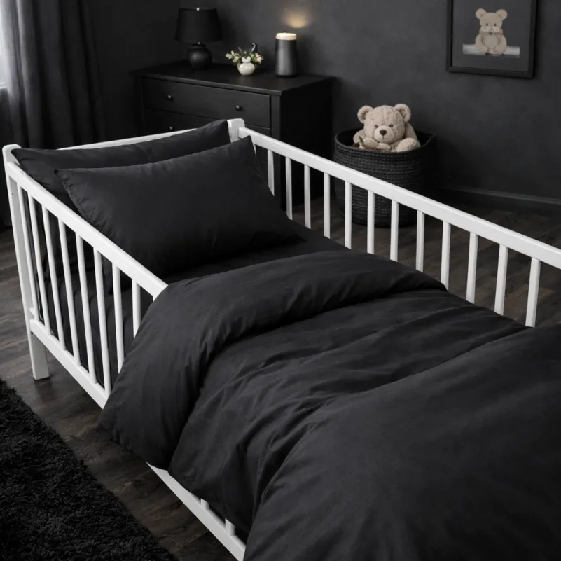 Комплект постельного белья Бязь BABY 16-9000 Black Stone