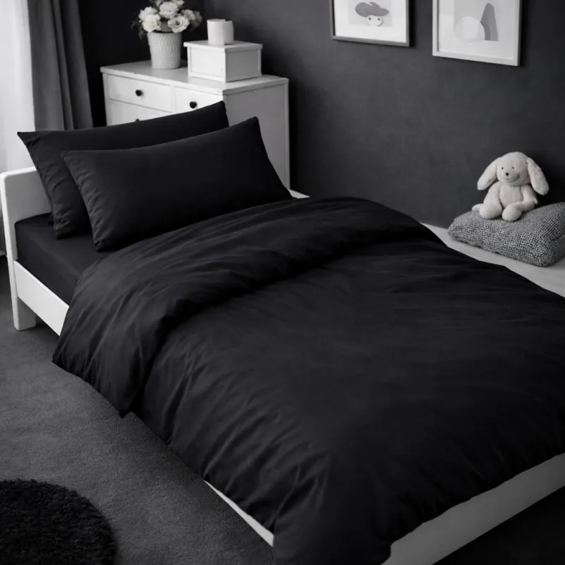 Комплект постельного белья Бязь JUNIOR 16-9000 Black Stone