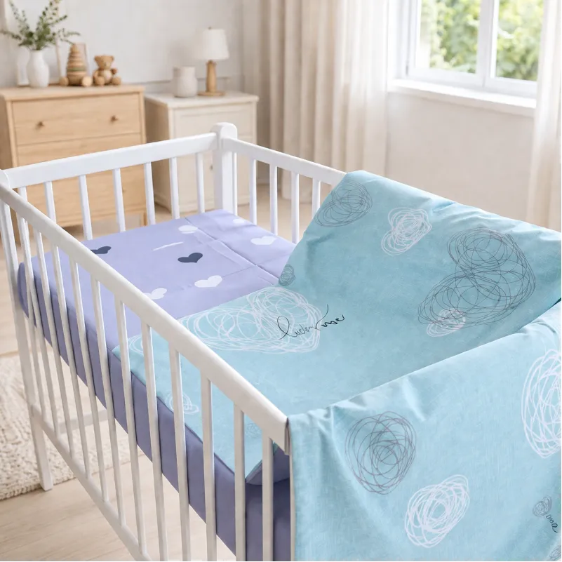 Комплект постельного белья Бязь LITTLE KIDS 17-0169 Deniz - 9