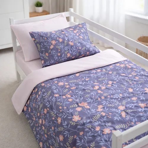 Комплект постельного белья Ranforce Elite TEENAGER 17-0433 Rose garden