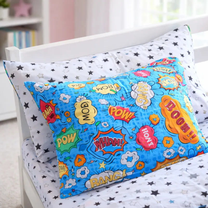 Комплект постельного белья  Бязь JUNIOR 17-0511 Bombs - 5