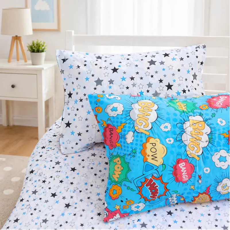 Комплект постельного белья  Бязь JUNIOR 17-0511 Bombs - 6