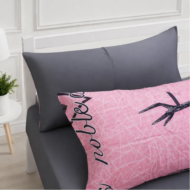 Комплект постельного белья Бязь JUNIOR 17-0516 Noble deers pink - 4