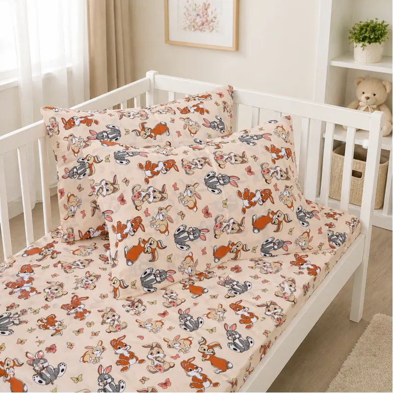 Комплект постельного белья Бязь LITTLE KIDS 17-0530 Bambi - 5
