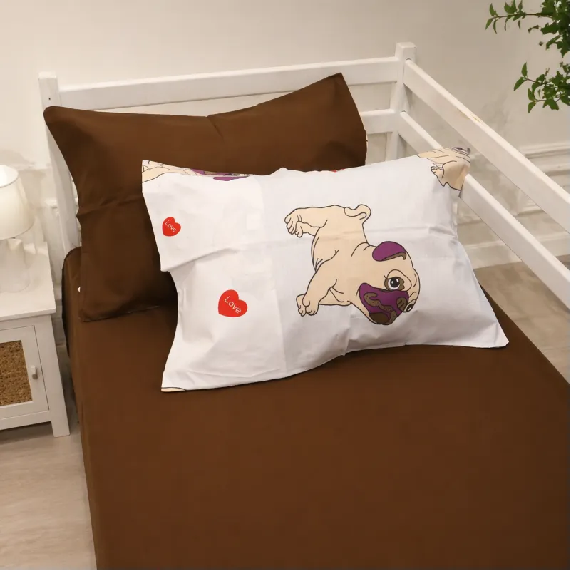 Комплект постельного белья Бязь JUNIOR 17-0566 Pug-dog - 4