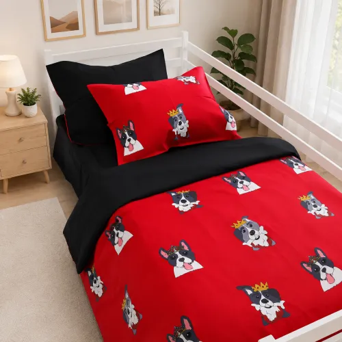 Комплект постельного белья Бязь TEENAGER 17-0568 Kings of dogs