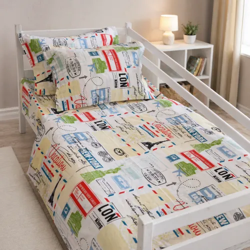 Комплект постельного белья Ranforce Elite JUNIOR 17-0592 New-York