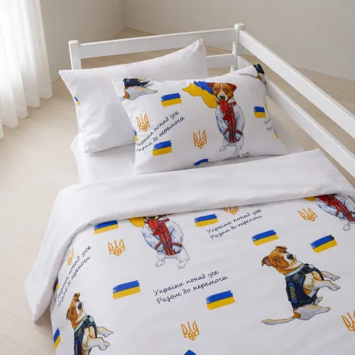 Комплект постельного белья Ranforce Elite TEENAGER 17-0595 "Пес патрон"