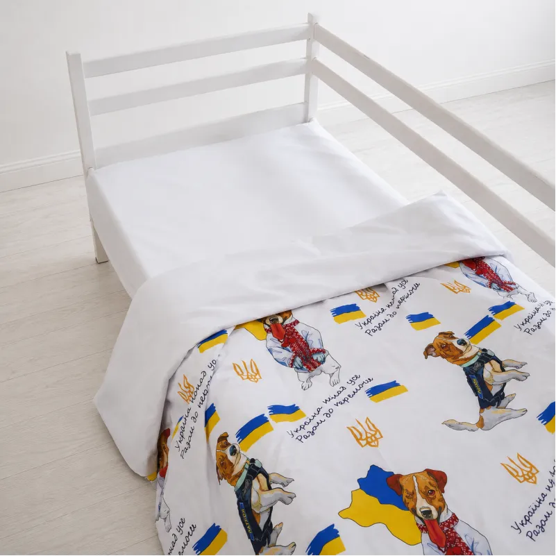 Комплект постельного белья Бязь JUNIOR 17-0595 "Пес Патрон" Фото - 7