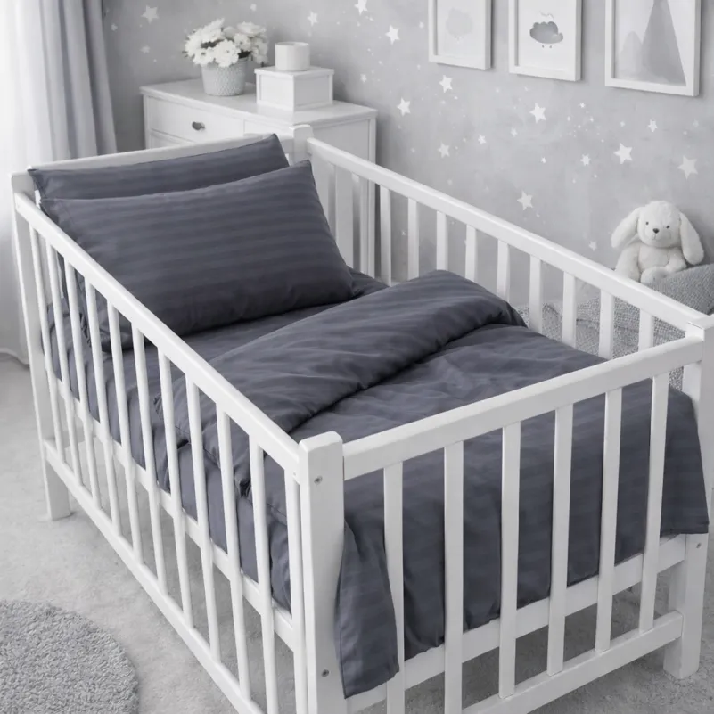 Комплект постельного белья Ranforce Elite LITTLE KIDS 17-0601 Stripe Gray