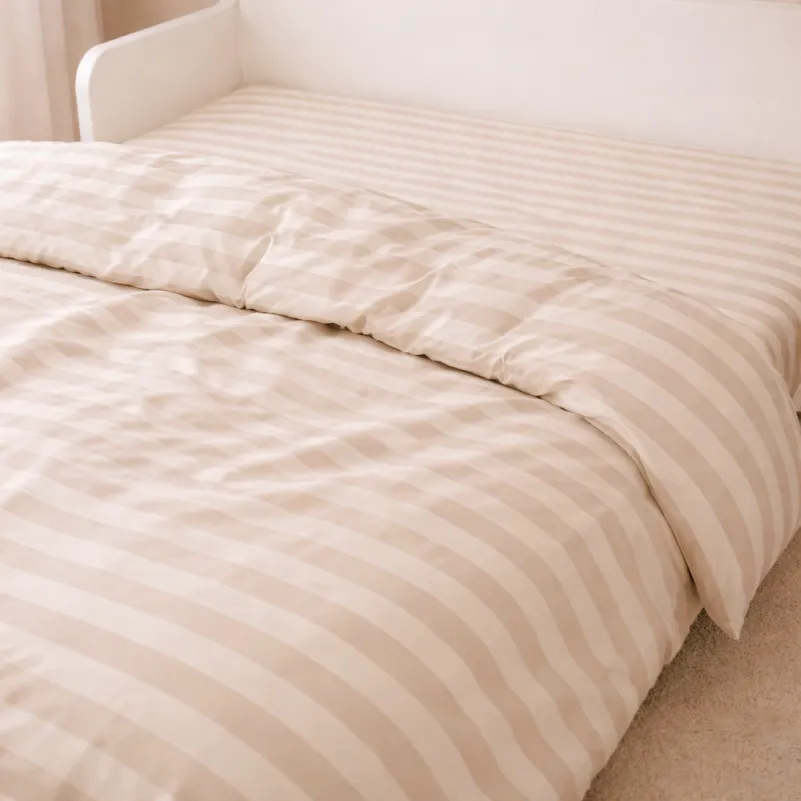 Комплект постельного белья  Бязь JUNIOR 17-0604 Stripe Yellow - 6