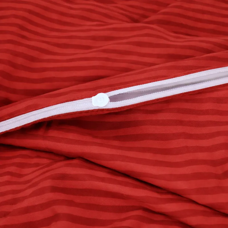 Комплект постельного белья  Бязь JUNIOR 17-0608 Stripe Red - 7