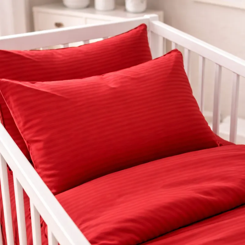 Комплект постельного белья Ranforce Elite LITTLE KIDS 17-0608 Stripe Red - 4