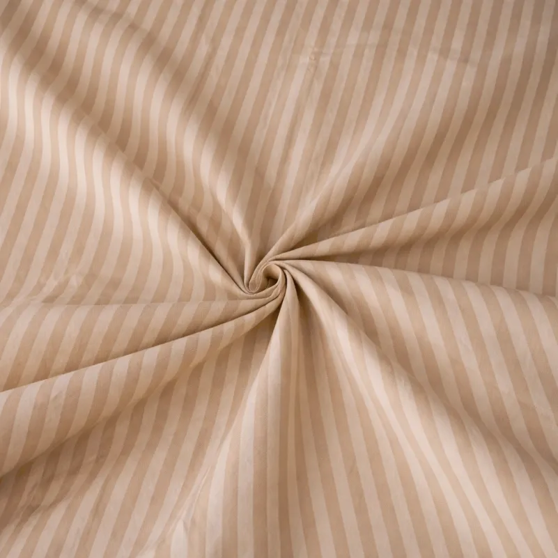 Комплект постельного белья  Бязь JUNIOR 17-0610 Stripe Light Brown - 7