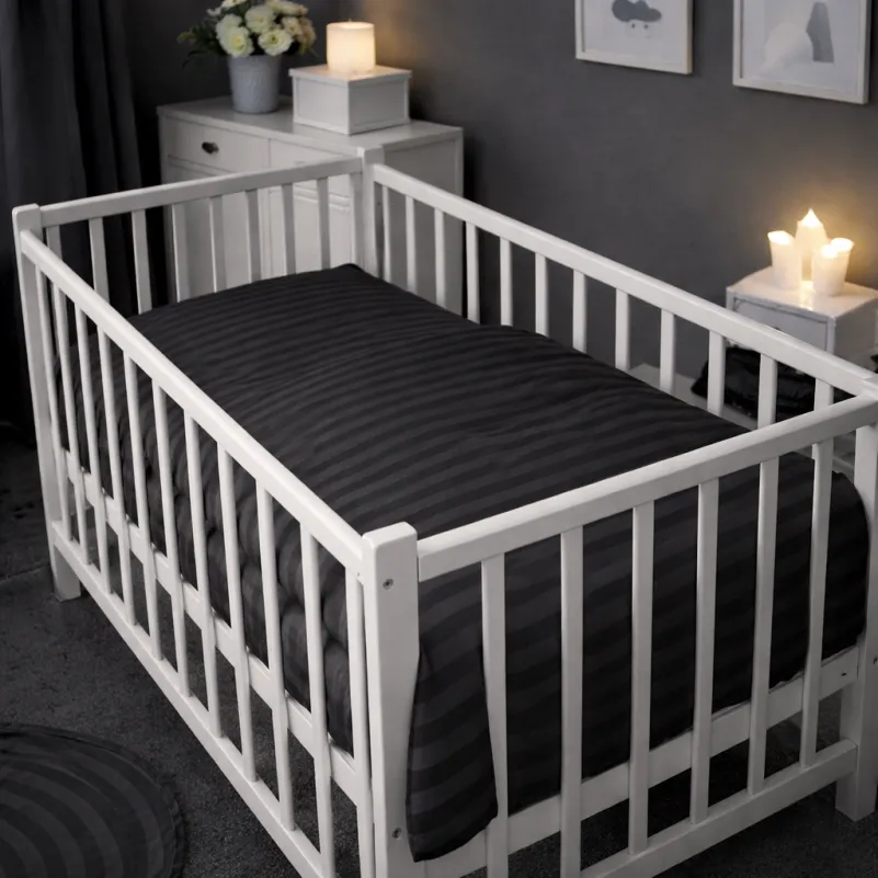 Комплект постельного белья Ranforce Elite LITTLE KIDS 17-0611 Stripe Black - 5