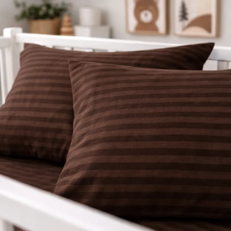 Комплект постельного белья Ranforce Elite LITTLE KIDS 17-0617 Stripe Brown - 4